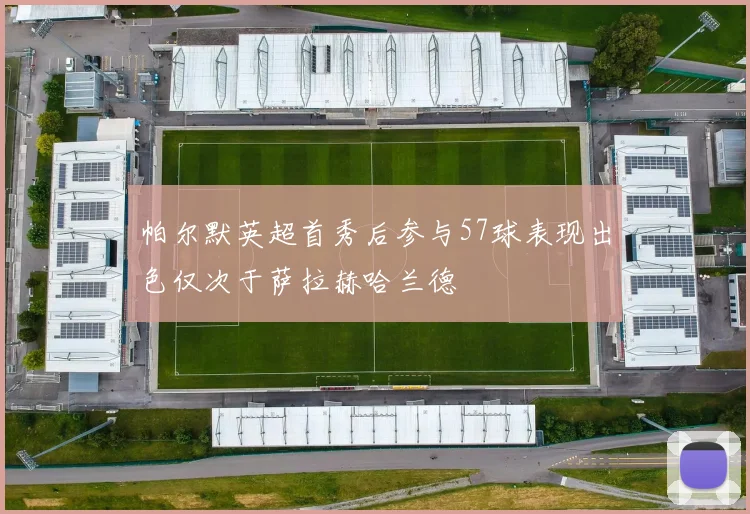 帕尔默英超首秀后参与57球表现出色仅次于萨拉赫哈兰德